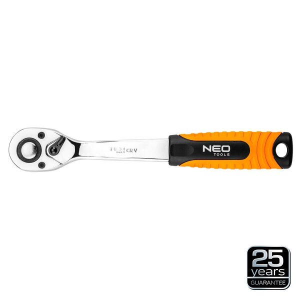 Cheie cu clichet 3/8" 195 mm 72 dinti