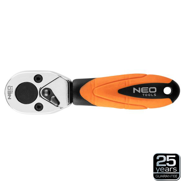 Cheie cu clichet 1/4" 105 mm cu bit