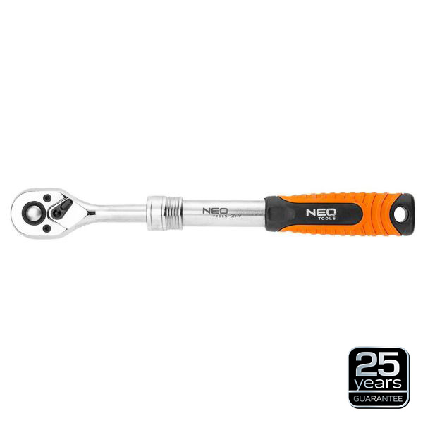 Cheie cu clichet telescopica 1/2" 305-445 mm 72 dinti