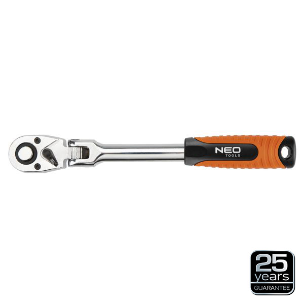Cheie cu clichet 1/2" 285 mm cu articulatie