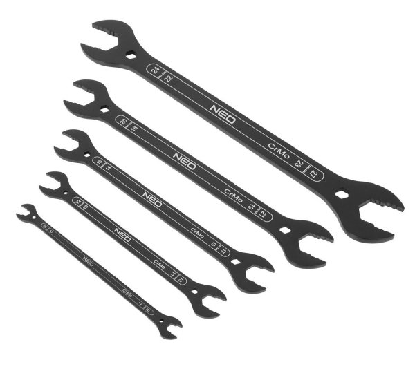 CHEI PLASKIE DWUSTRONNE SUPERCIENKIE 4 W 1 6 - 27 MM (20 RozmiarOw) SET 5 BUC.