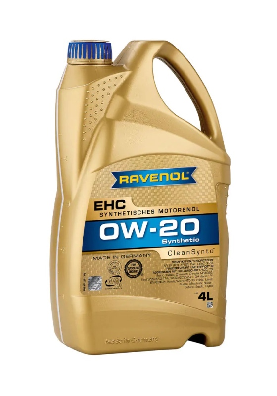 Ulei de motor RAVENOL EHC Clean Synto 0W-20 4L