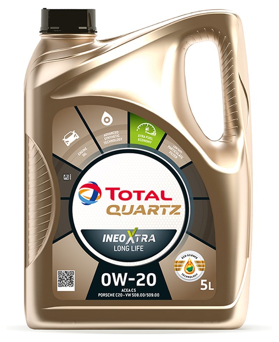 Ulei de motor TOTAL INEO QUARTZ XTRA LL 0W-20 5L