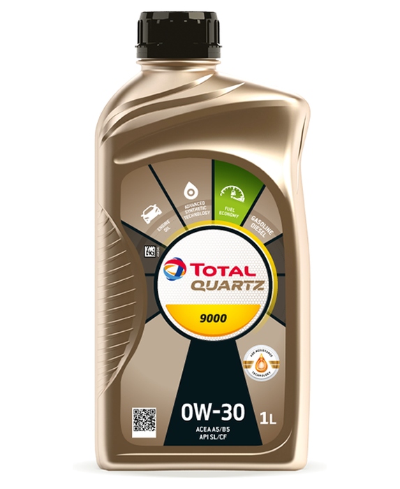 Ulei de motor TOTAL QUARTZ 9000 0W-30 1L