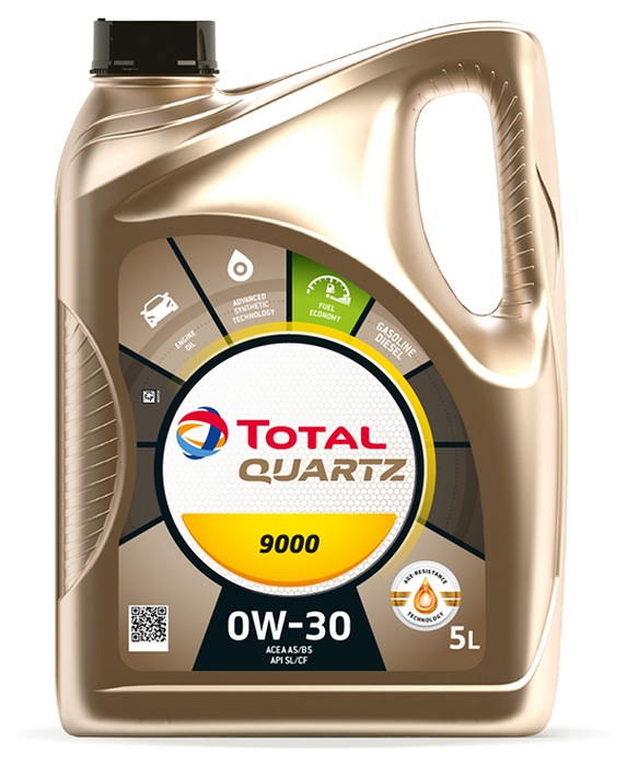 Ulei de motor TOTAL QUARTZ 9000 0W-30 5L