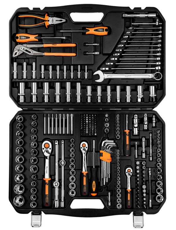 Set scule 1/2'' 3/8'' 1/4'' 233 piese