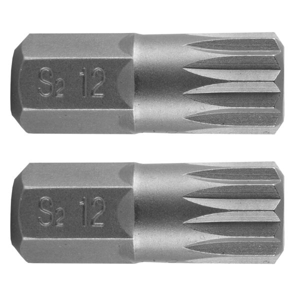 Bit de insurubat spline M12x30 mm S2 2 bucati