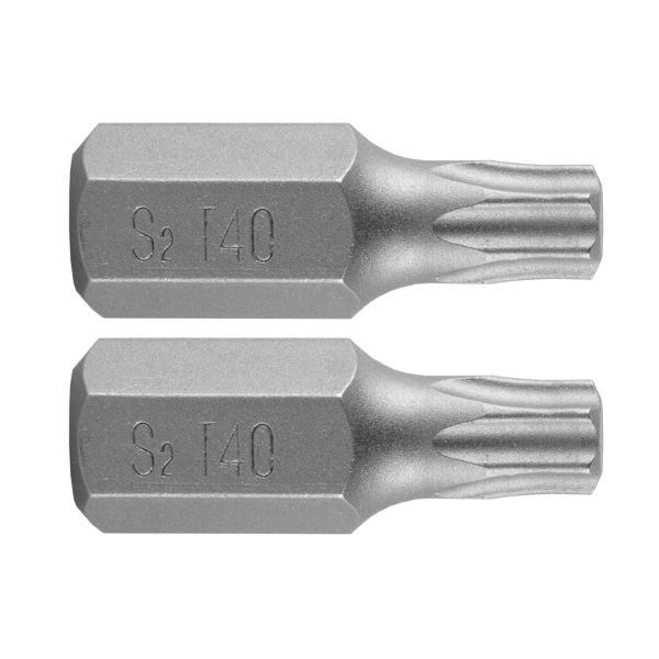 Bit de insurubat torx T40x30 mm S2 2 bucati
