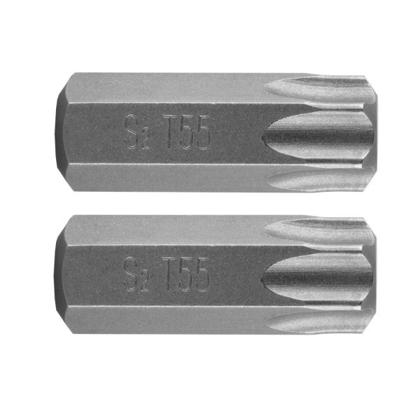 Bit de insurubat Torx T55 30 mm set 2 bucati