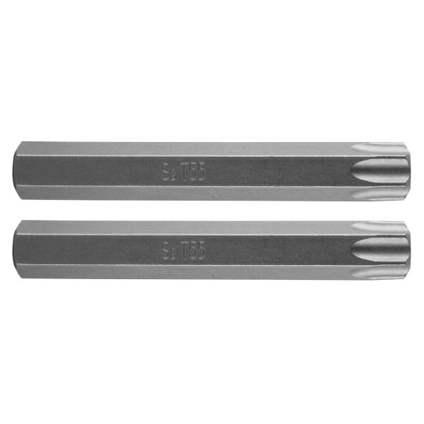 Bit de insurubat Torx T55 75 mm set 2 bucati