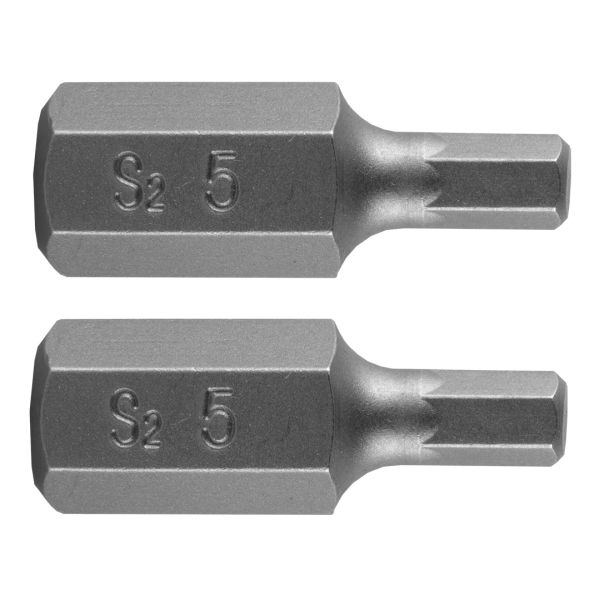 Bit de insurubat Hex 5 30 mm set 2 bucati