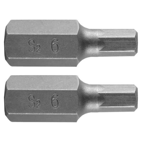 Bit de insurubat Hex 6 30 mm set 2 bucati
