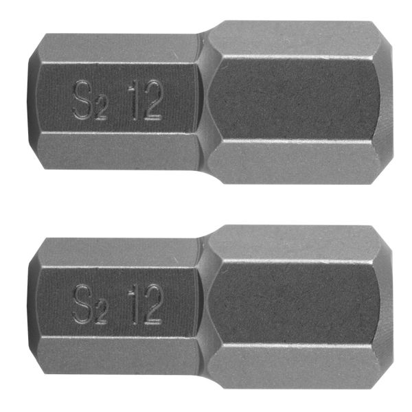 Bit de insurubat Hex 12 30 mm set 2 bucati