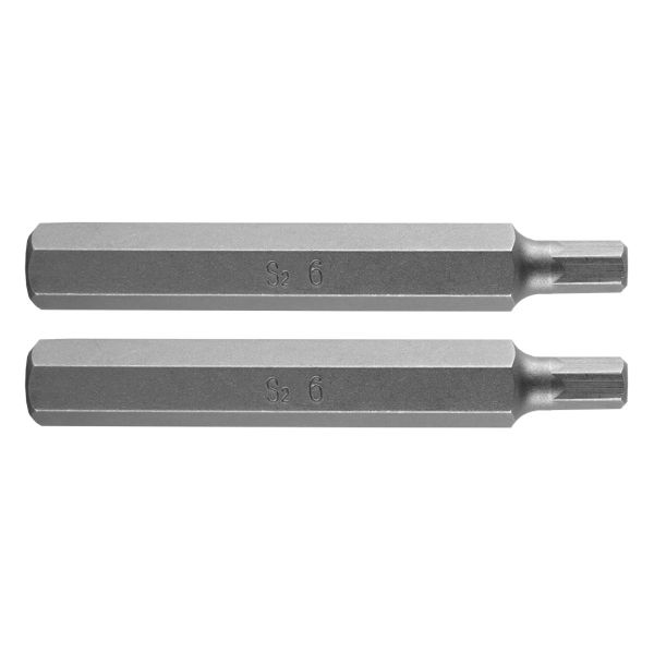 Bit de insurubat Hex 6 75 mm set 2 bucati
