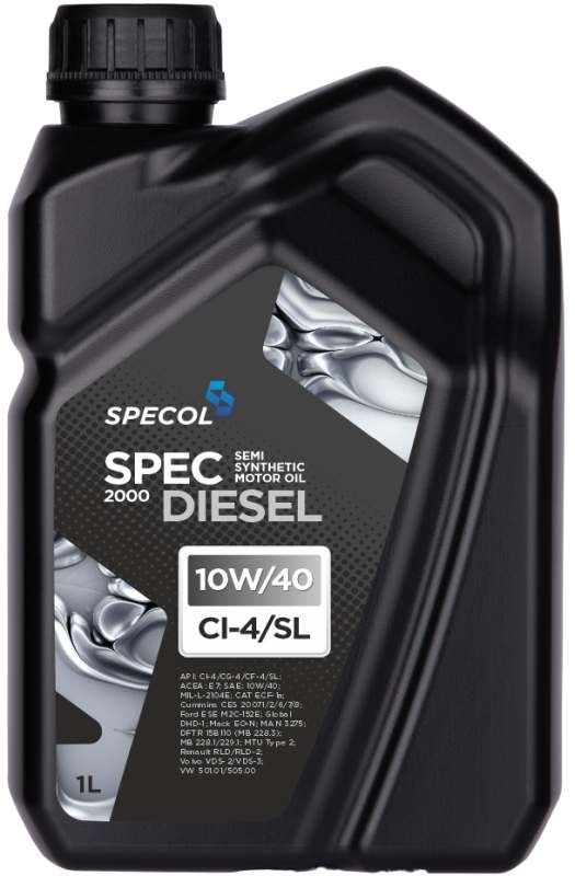 Ulei de motor SPECOL SPEC DIESEL 2000 10W-40 1L