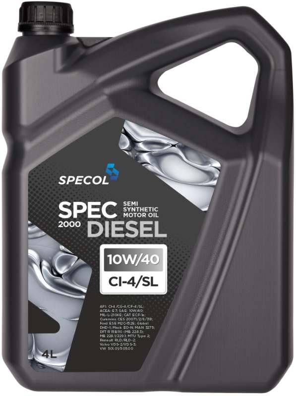 Ulei de motor SPECOL SPEC DIESEL 2000 10W-40 4L