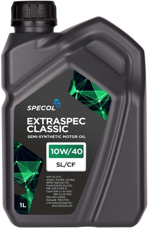 Ulei de motor SPECOL EXTRASPEC CLASSIC 10W-40 1L