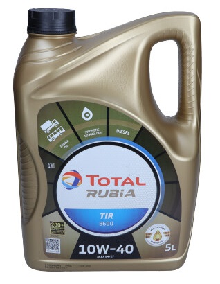 Ulei de motor TOTAL RUBIA 8600 10W-40 5L