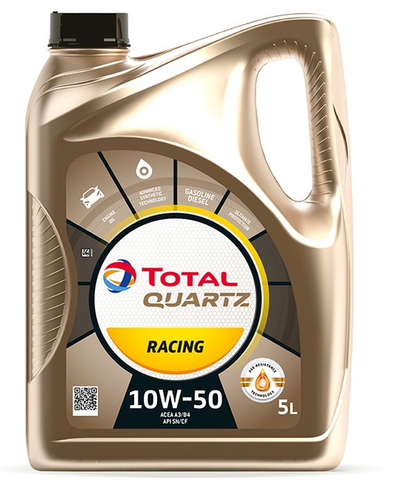 Ulei de motor TOTAL QUARTZ RACING 10W-50 5L