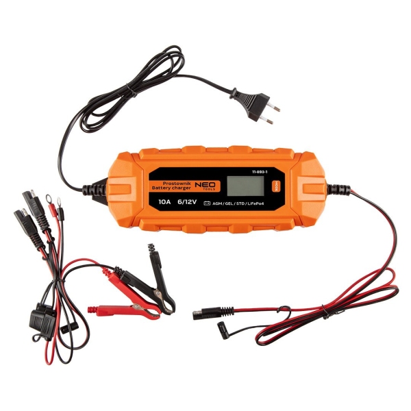 PROSTOWNIK AUTOMATYCZNY 10A/160W 3-200AH PENTRU AkumulatorOw KWASOWYCH / AGM / GEL