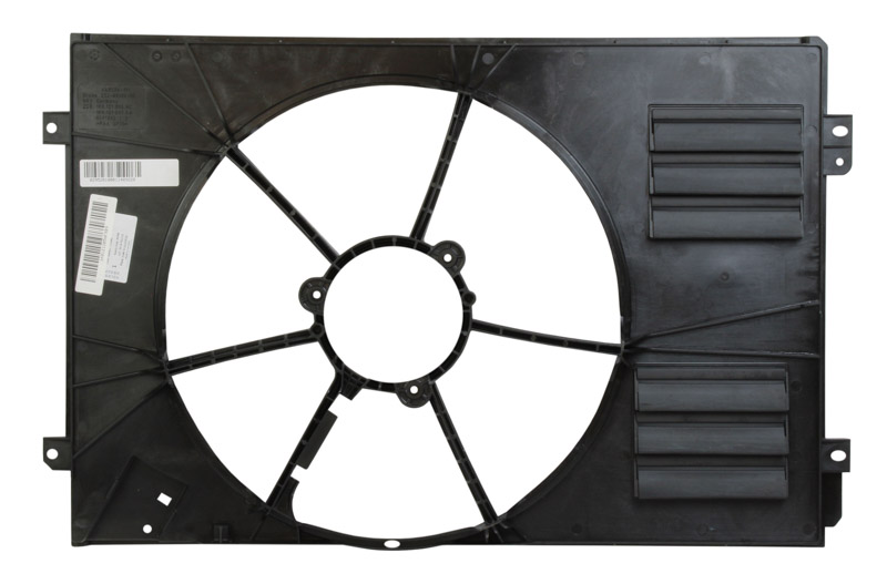 Carcasa, ventilator radiator
