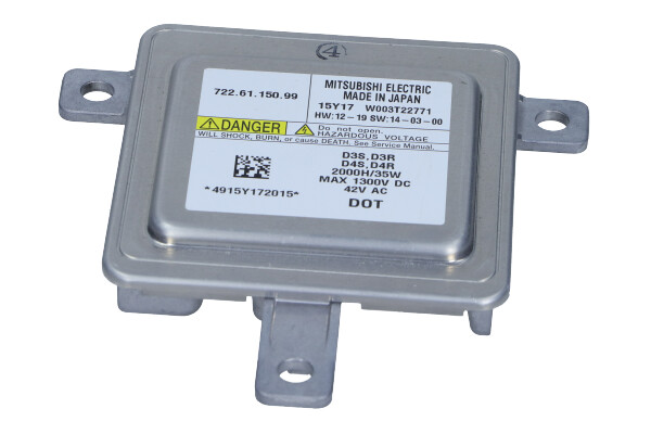 Dispozitiv aprindere, lampa cu descarcare pe gaz