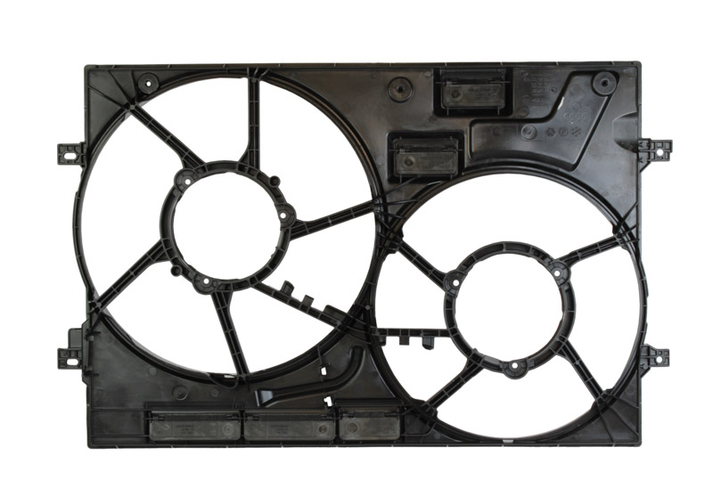 Carcasa, ventilator radiator