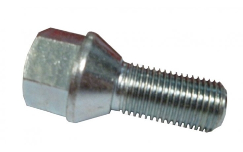 Șurub roată M12x1,25 filet 24 mm conic cheie 17