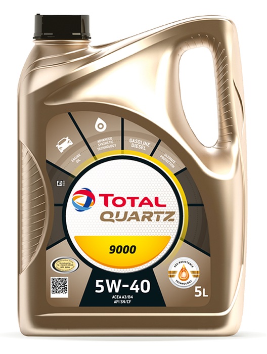 Ulei de motor TOTAL Quartz 9000 5W-40 5L