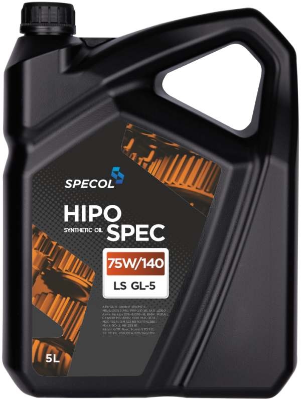 Ulei de transmisie SPECOL HIPOSPEC LS GL5 75W-140 5L