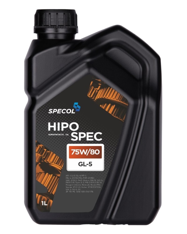 Ulei de transmisie SPECOL HIPOSPEC GL4/GL5 75W-80 1L