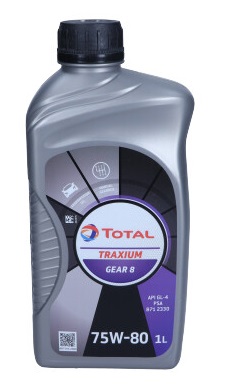 Ulei de transmisie TOTAL Traxium Gear 8 75W-80 1L