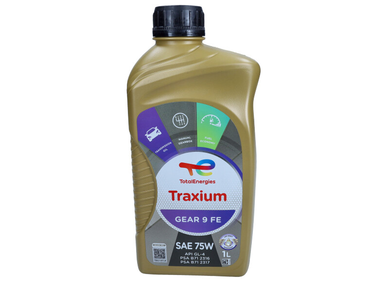 Ulei de transmisie TOTAL Traxium Gear 9 FE 1L