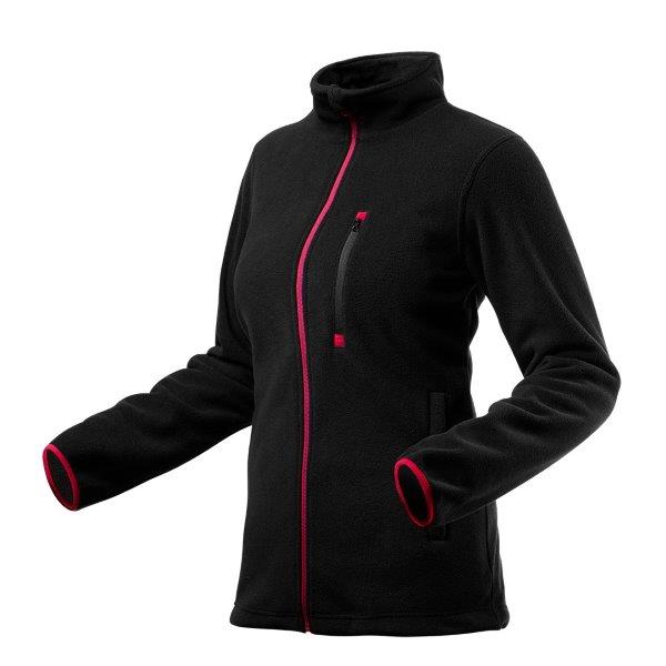 Bluză de lucru fleece damă M negru