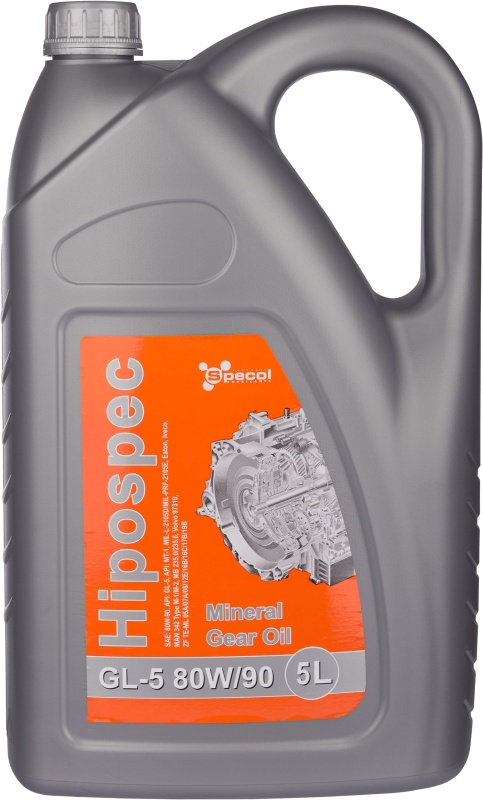 Ulei de transmisie SPECOL HIPOSPEC GL5 80W-90 5L