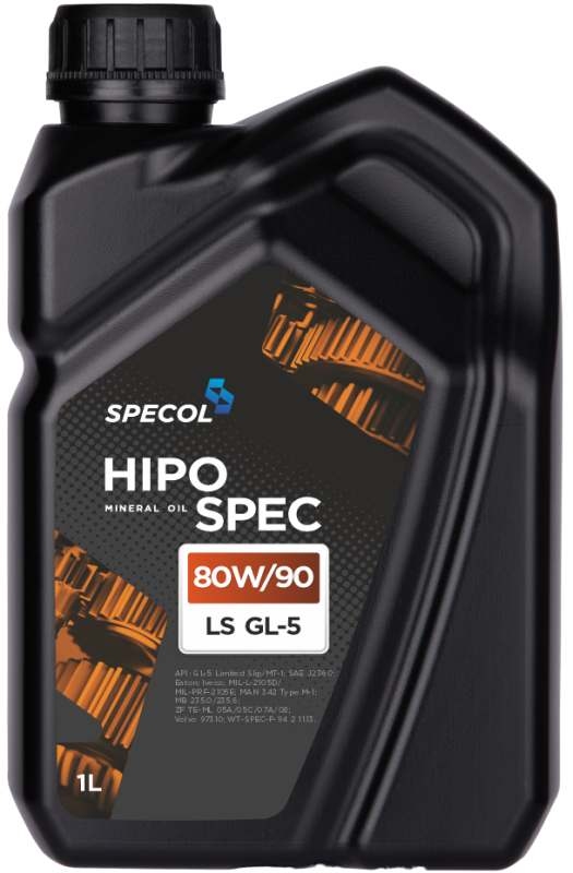 Ulei de transmisie SPECOL HIPOSPEC GL5 LS 80W-90 1L