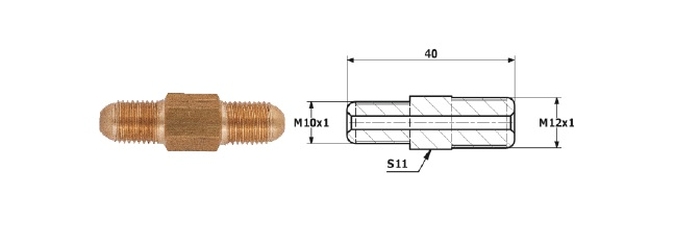 Conector conducta de frana