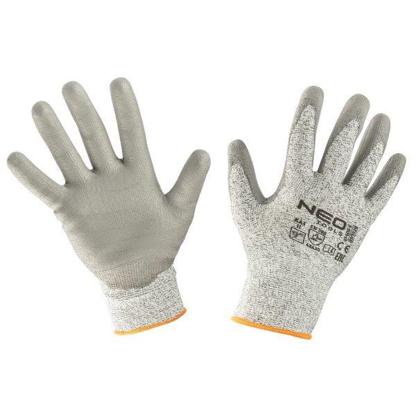 Manusi de protectie rezistente la taiere PU 4X43D marime 9