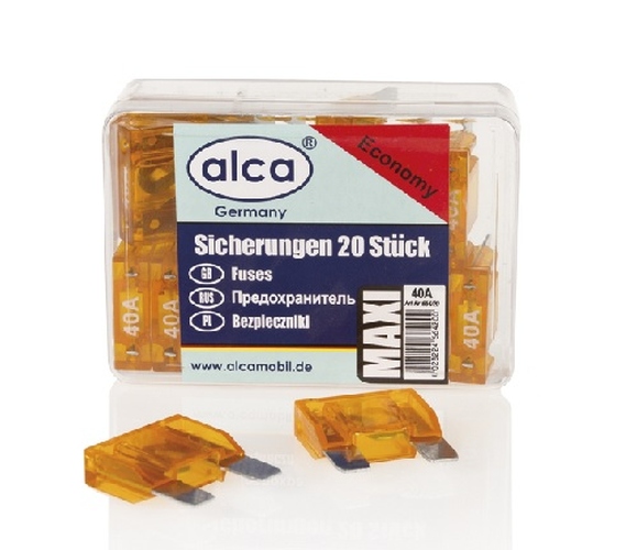 Set de sigurante fuzibile 40A MAXI 20 bucati