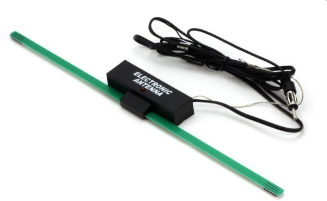 Antena 34 cm cu amplificator cablu 2,1 m