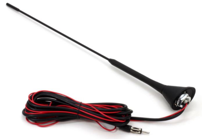 Antena cu amplificator 40 cm cablu 3 m