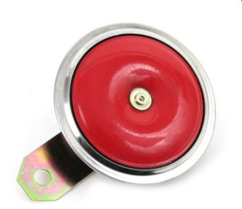 Claxon 12 V rosu