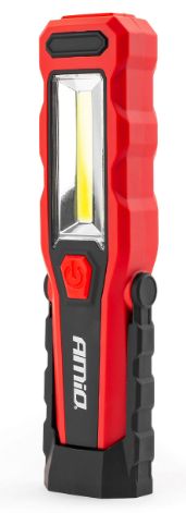 Lampa de mana 3W COB + 1W LED 1800mAh