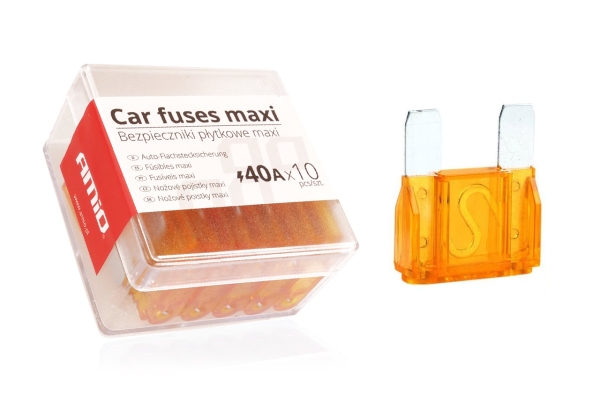 Set de sigurante fuzibile 40A 10 bucati