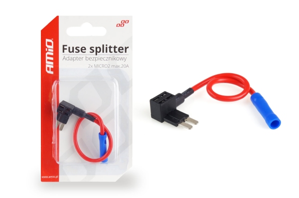 Adaptor, siguranta micro 2 20A 120 mm