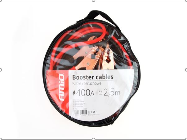 Cabluri ajutor start 400A 2,5 m