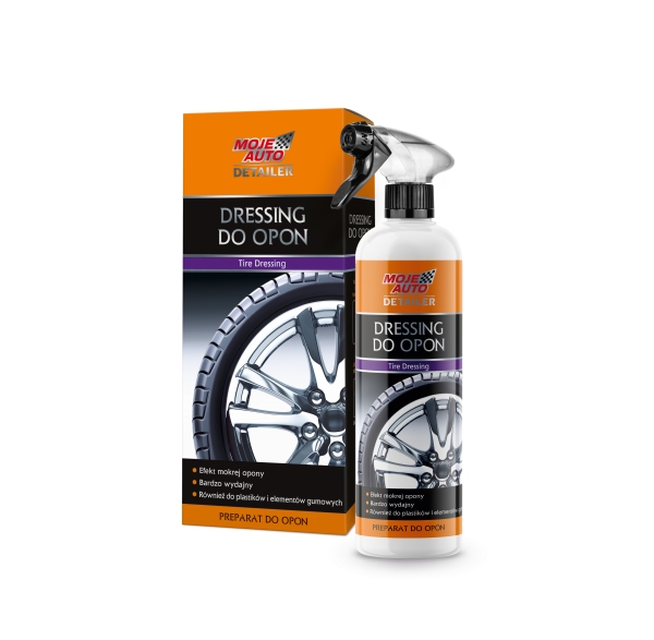 Solutie curatat pneuri MOJE AUTO 500ml