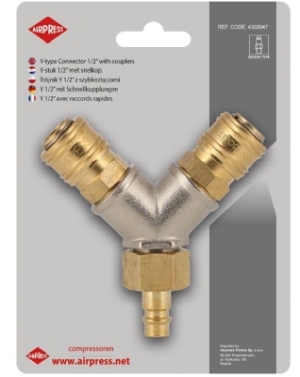 Conector/ ştecher triplu
