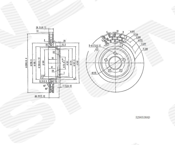 Disc frana