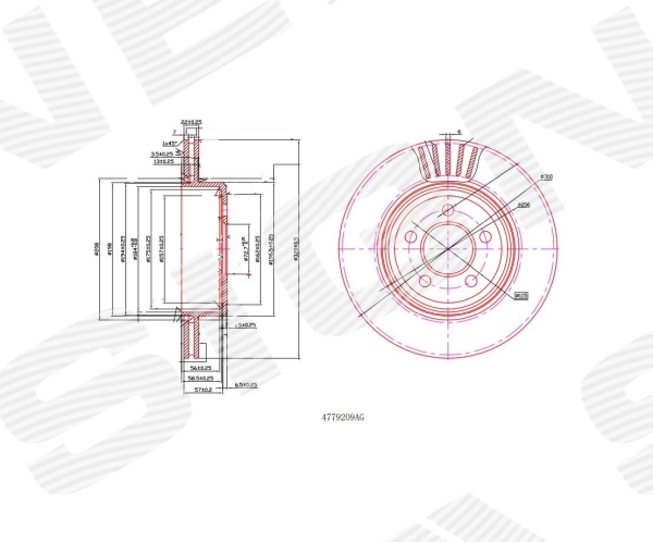 Disc frana